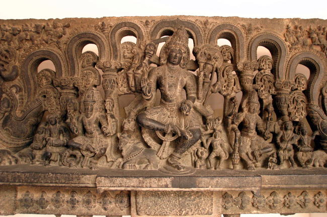 【豊富な】銅製 ナンディーとシヴァ神像 ヒンドゥー教美術 レアもの 仏像